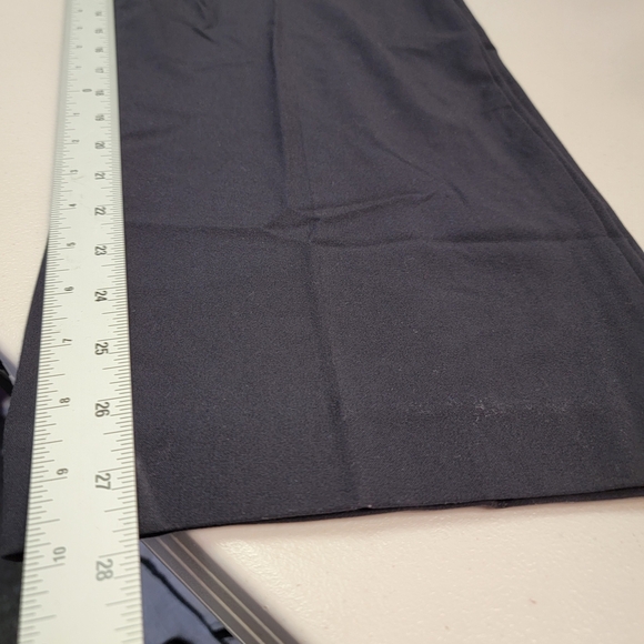 Worthington Women's Pants Curvy Fit Perfect Trouser Navy Blue Size 18W Short - Picture 5 of 6